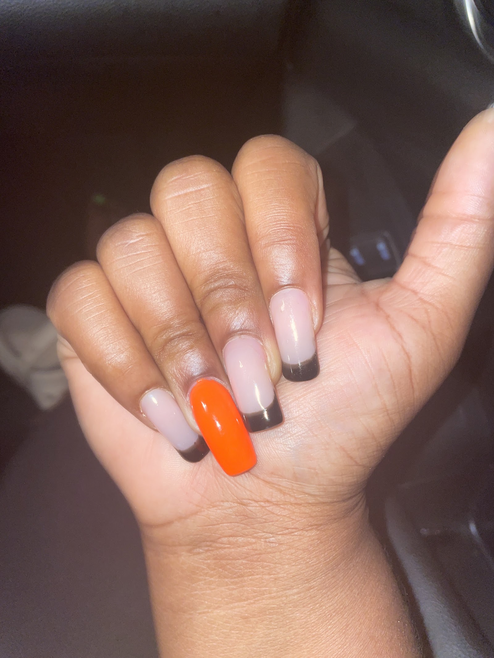 Lucky Nails Salon nail work in Atlanta, Georgia
